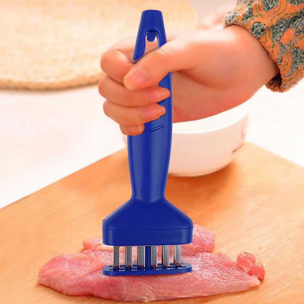 56-Blade Needle Meat Tenderizer Mallet – Stainless Steel & ABS – Kitchen Cooking Tool