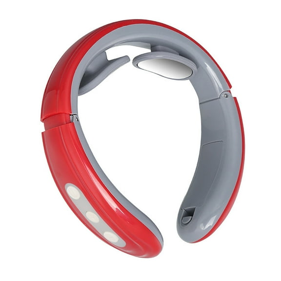 Thsue Neck Massager with Heat, Cervical Spine Massager Back Neck Electric Massager Vibration Neck Protector for Neck Back Shoulder for Parents & Friends Gift