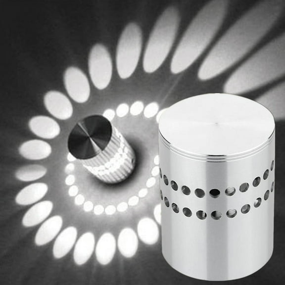 Thsue Spiral Hole Wall Lamp Surface Install LED Light Luminaire Light Home Decoration