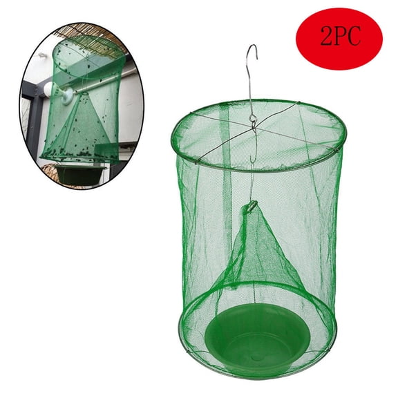 Thsue The Ranch Fly Trap Outdoor Fly Trap Bug Cage Net Perfect For House 2PC
