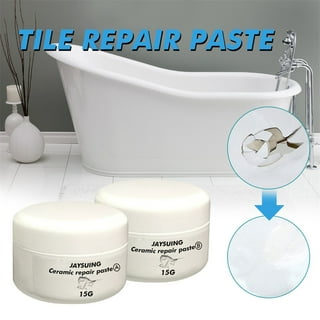 1 Set Tile Repair Kit Ceramic Repair Filler Hole Filler Ceramic Repair Putty