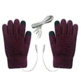 thumbnail image 1 of Thsue USB Heated Gloves Electric Heated Mittens Women Winter Warm Double-sided Heating Full Hands USB Rechargeable Gloves, 1 of 2