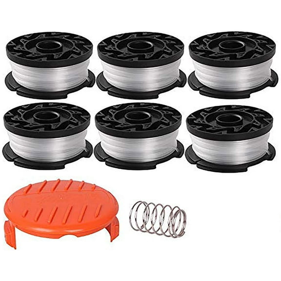 Thten String Trimmer Spool for Black Decker AF-100, 30ft 0.065" GH600 GH900