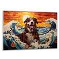 thumbnail image 1 of Thuan Chinese Shar Pei Dog Art Print Canvas, Dog Canvas Wall Art Painting Decor, Dog Pop Art Home Decor Artwork For Bedroom Living Room Bathroom decor, 1 of 6