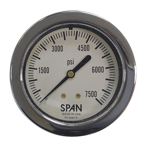 Thuemling Pressure Gauge,0 to 200 psi,2-1/2" Dial LFP-SCBA-200