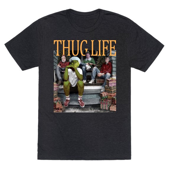 Thug Life Christmas Unisex Triblend Tee Tee Shirt Sweatshirt Hoodie