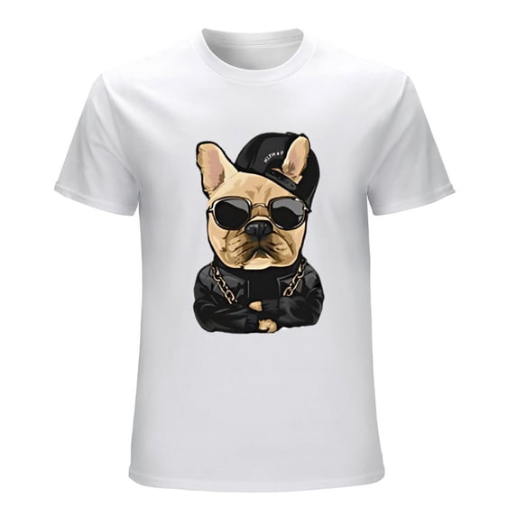 Thug Life Pug T-Shirt - Cool Hip Hop Tee for Pug Lovers
