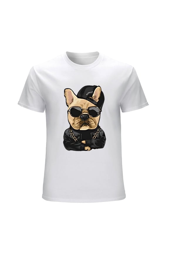 Thug Life Pug T-Shirt - Cool Hip Hop Tee for Pug Lovers