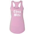 thumbnail image 1 of Thug Wife Racerback Tank, 1 of 3