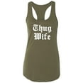 thumbnail image 1 of Thug Wife Racerback Tank, 1 of 3