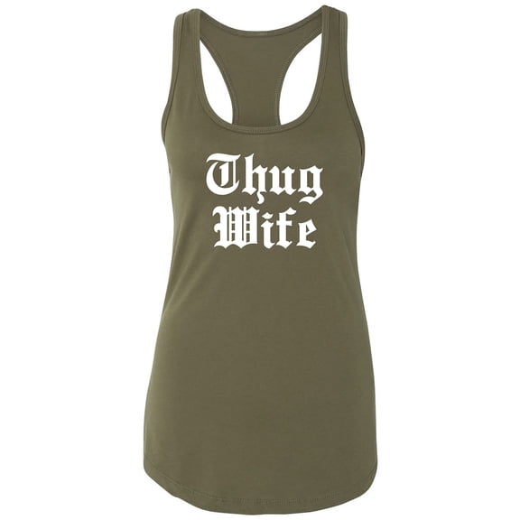 Thug Wife Racerback Tank