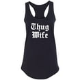 thumbnail image 1 of Thug Wife Racerback Tank, 1 of 2