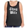 thumbnail image 1 of Thug Wife Womens Tank Top, 1 of 1