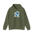 thumbnail image 1 of Thugsta Willy World Industries 2000s Skateboard Vintage Classic Hoodie Print - M / Military Green, 1 of 5