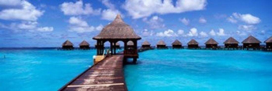 Thulhagiri Island Resort North Male Atoll Maldives Canvas Art - Panoramic Images (36 x 12)