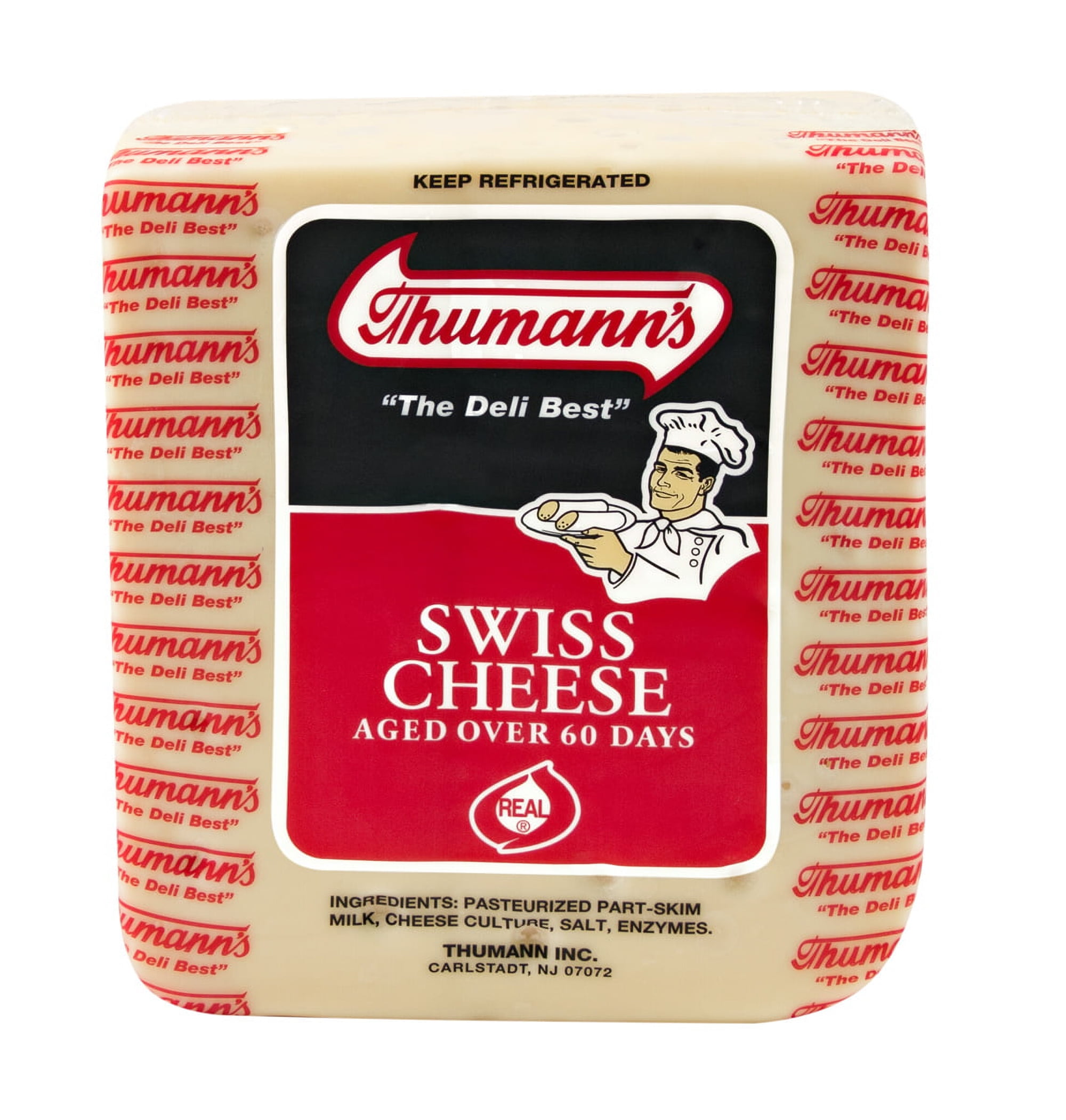 Thumann's Big Eye Swiss Cheese, DeliSliced, Refrigerated