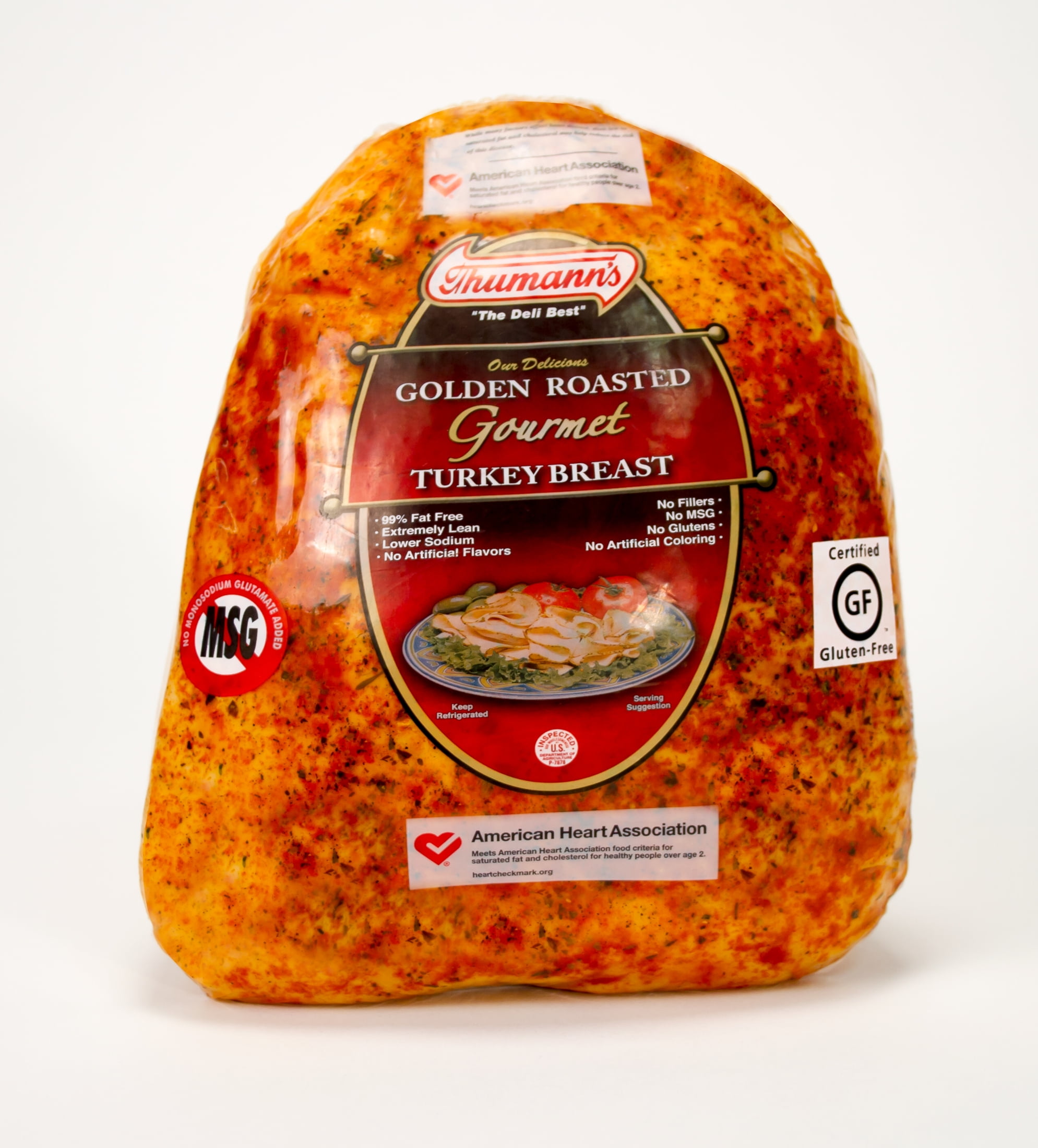 Thumann's Golden Roasted Gourmet Turkey, DeliSliced, Plastic Bag, 2 oz