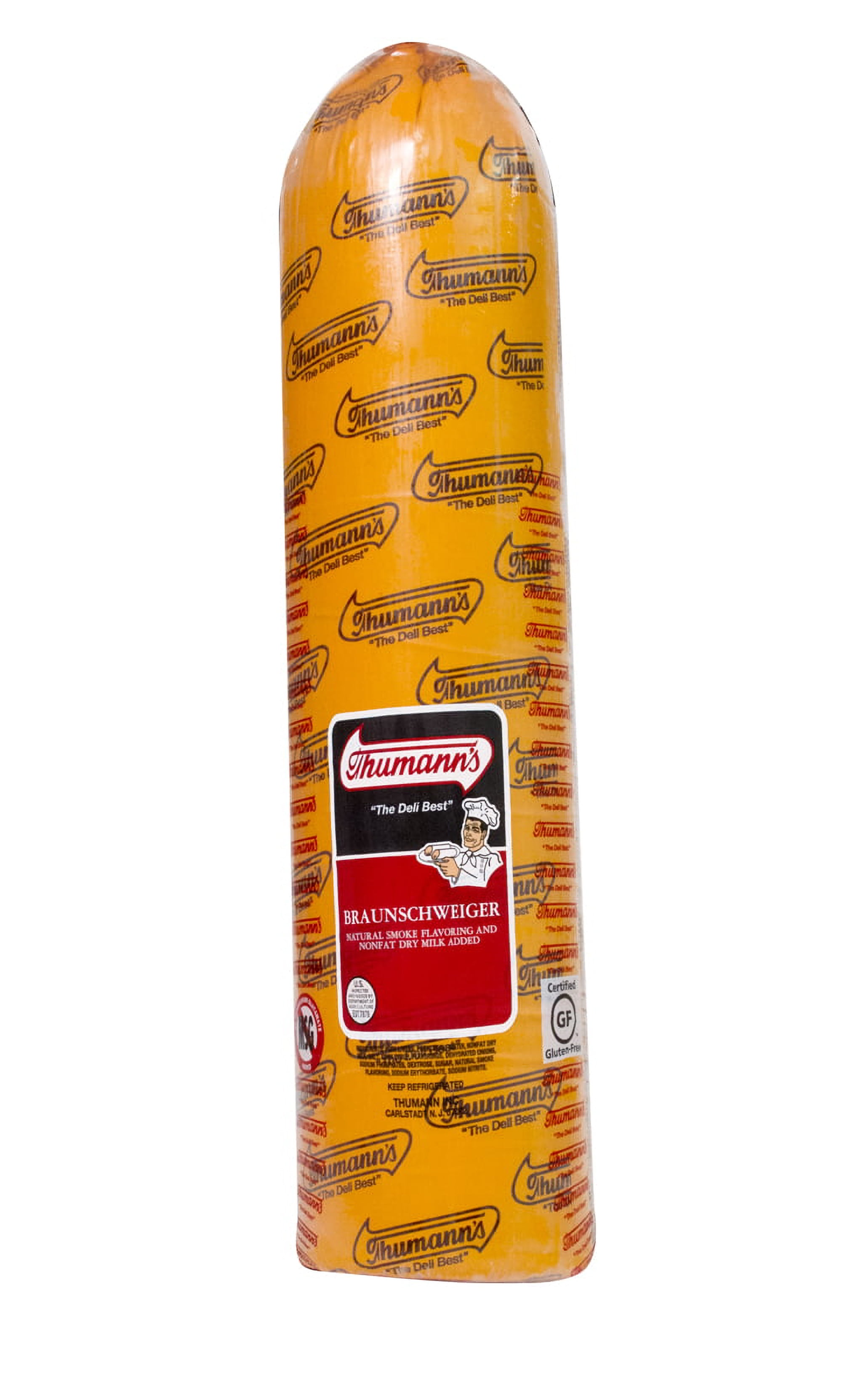 Thumann's Liverwurst (Pork), DeliSliced, Plastic