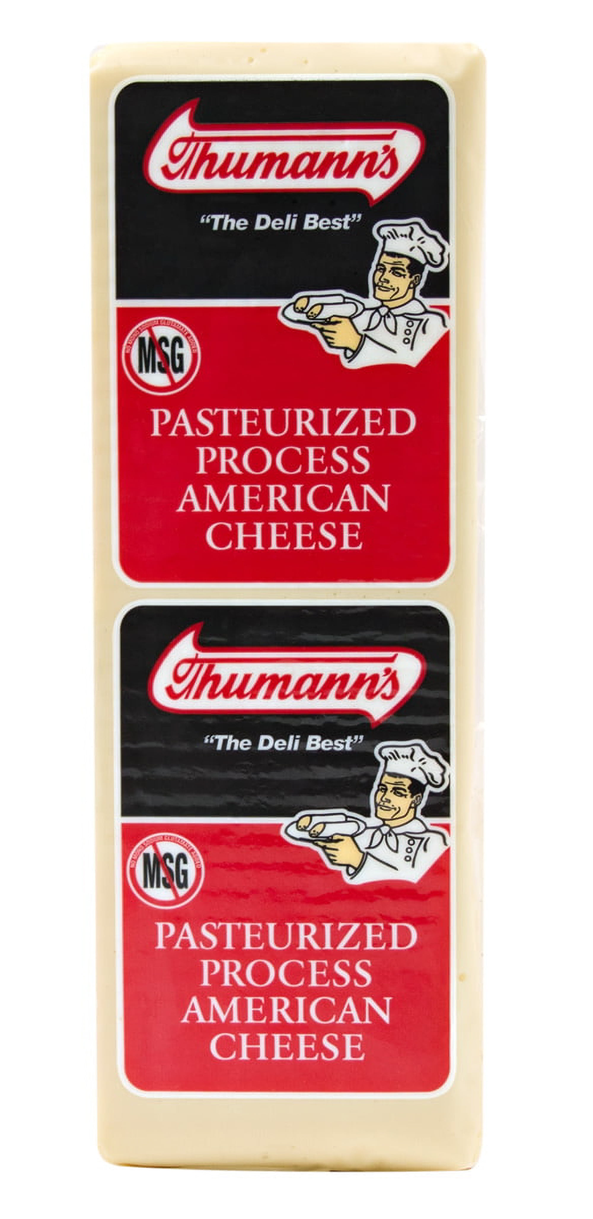 Thumann's White American Cheese, DeliSliced, Refrigerated
