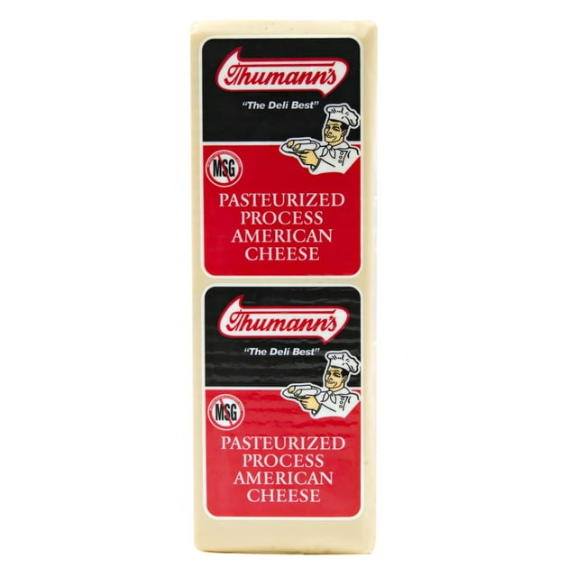 Thumann's White American Cheese, DeliSliced, Refrigerated