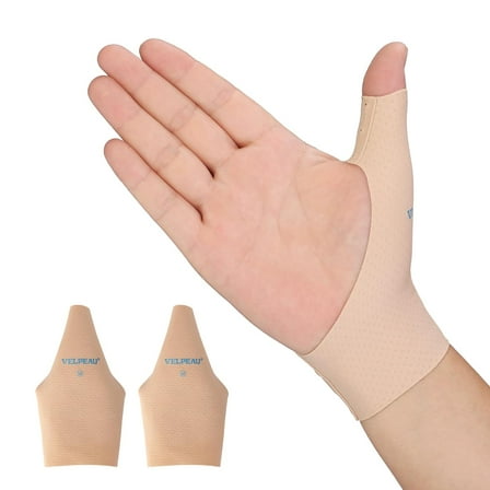 Thumb Arthritis Compression Sleeve(2 PCS),Carpal Tunnel Sleeve for Hand Thumb Wrist Joint Relieve Pain, Arthritis,Tendonitis, Sprain(Large)