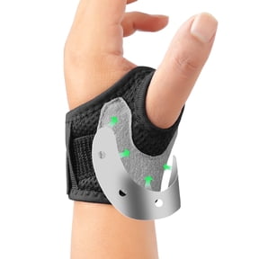 Thumb Brace with Shape-memory Restriction Splint for Osteoarthritis, CMC Joint Thumb Arthritis Brace Stabilizer for Basal Thumb Arthritis Pain Relief and Support,