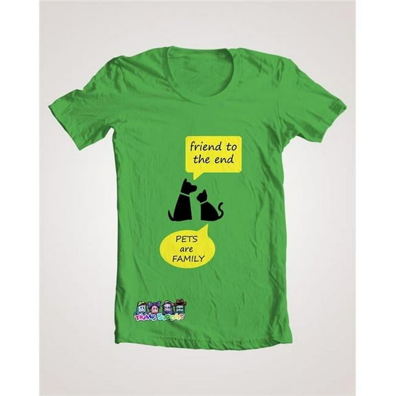 Thumb Buddies TB-1605 Friend to The End - T-Shirt, 2XL
