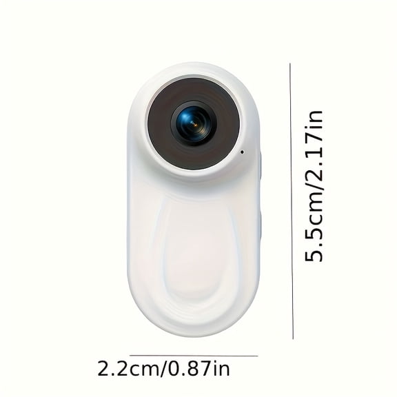 Thumb Camera Portable Sports HD Vlog Camera Pet Outdoor Wearable Collar Neck Mount Bike Dashcam