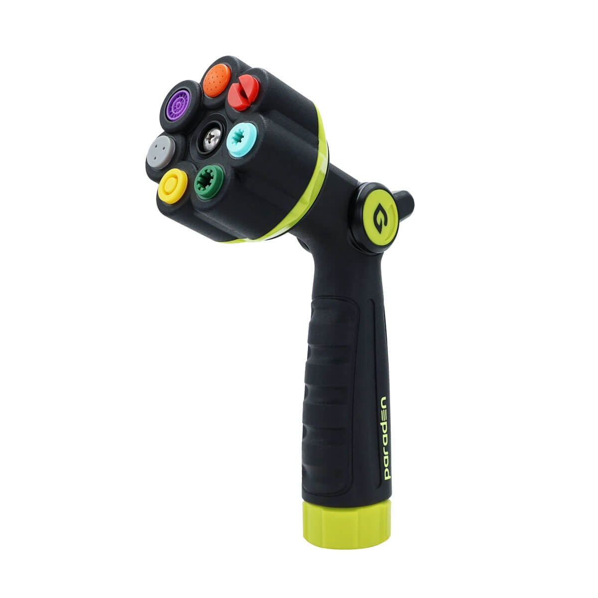 Thumb Control 7 Pre-set Heavy Duty Watering Nozzle with Swivel Connect ...