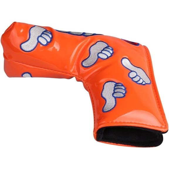 Thumb Design PU Golf Putter Head Covers Headcover with Magnetic for Scotty Cameron Taylormade and Other All Brands Blade Headcovers