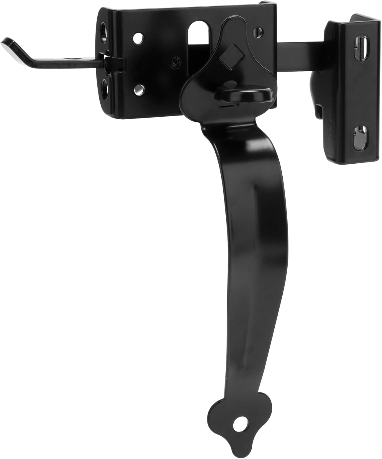 Buy SANKINS Thumb Gate Latch Hardware For Wooden Fence Heavy Duty, Self Locking Fence Latch Kit With Handle Door Latch Gate Lock Kit For Wooden Vinyl - View #8