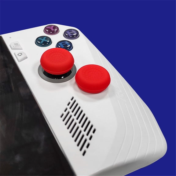 Thumb Grip Caps For ASUS ROG Ally Silicone Analog Thumb Stick Grips Caps Thumbsticks Joysticks Grips Caps Button Hat Rocker Protection Case Palm Game Accessories