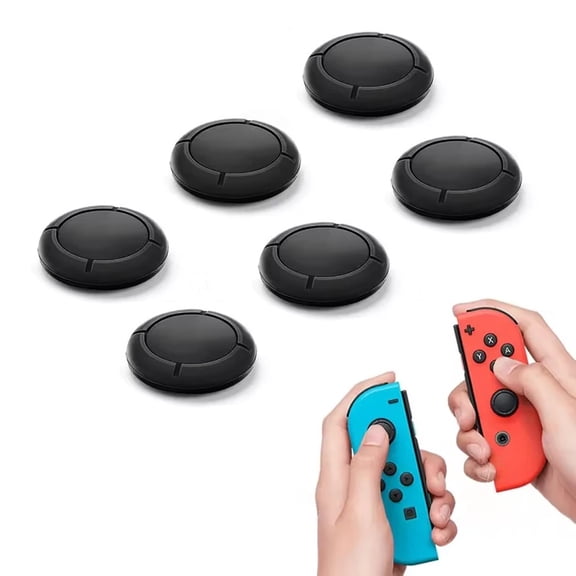Thumb Grip Caps for Nintendo Switch, OLED & Lite – 3D Analog Joystick Cover Replacement for Joy-Con Controllers