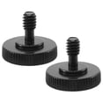 thumbnail image 1 of Thumb Screw Camera Quick Release 1/4 inch Thumbscrew L Bracket Screw Mount Adapter Bottom 1/4 inch-20 Female Thread (Pack of 2), 1 of 9