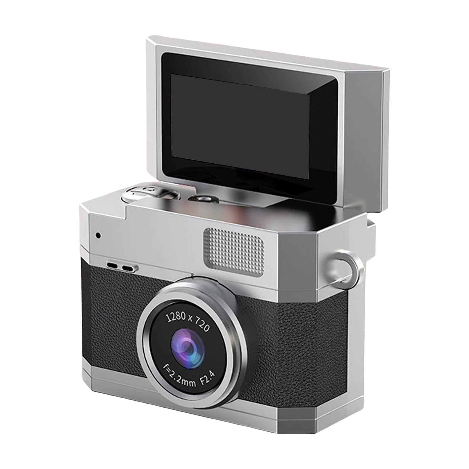 Thumb Sized Flip Screen Mini Digital Retro CCD Camera High Definition ...