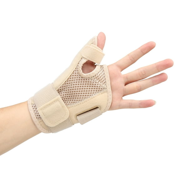 Thumb Spica Splint Thumb Stabilizer Mesh Fabric SBR Thumb Splint With Wrist Brace Lightweight Adjustable Breathable Thumb Brace Wrist Support For Sports Protection Tendon For Men