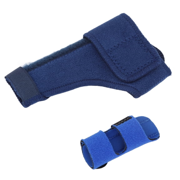 Thumb Splint Brace for Left Hand, Adjustable Arthritis Support, Blue