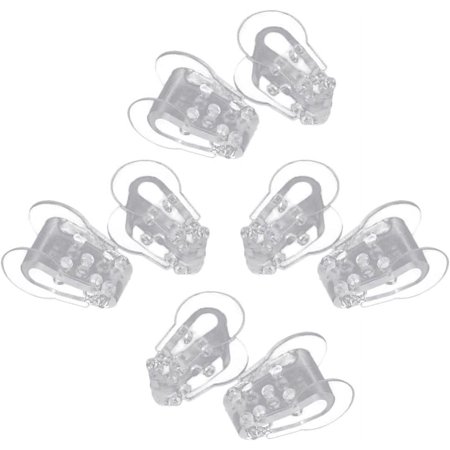 Thumb Splints Thumb Splint Silicone Toe Separator Spacers 8pcs Toe Stretcher Divider for Toes Relief Friction Hammer Toes Overlapping Toes and Corn Silicone Nail Tools Thumb Protector