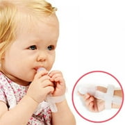 Thumb Sucking Stop Finger Guard Children Thumb Sucking Treatment for 1-5 Years Baby Kids,Transparent 1PC