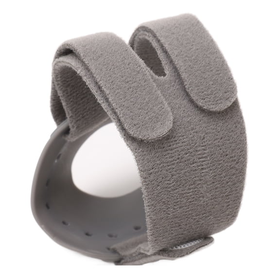 Thumb Support Brace CMC Joint Guard Breathable Right Hand Compression Stabilizer Grey L 3.54 in x 2.76 in / 9 cm x 7 cm