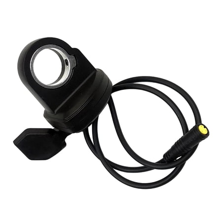 Thumb Throttle Electric Controller with 12'' Cable 3 Female Connector for 22.5mm Left Handlebars