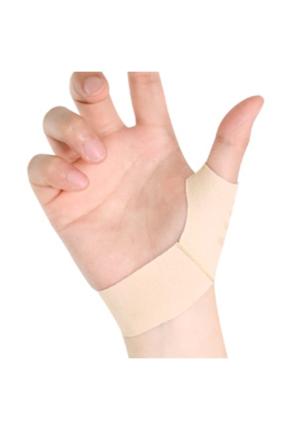 Thumb Wrist Support Brace, Elastic Lycra Fingerless Glove, Thumb Guard Wrist Compression Sleeve for Sprained,Tendonitis,Carpal Tunnel Hand Joint Pain Relief