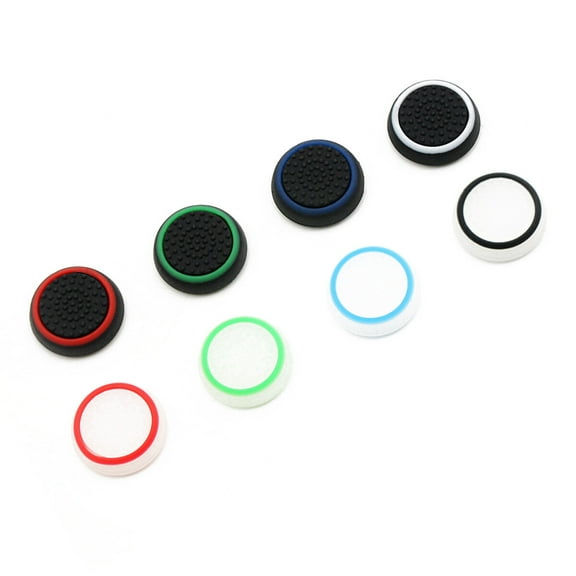 Homoyoyo 2-Pack Analog Stick Covers for Joysticks, Assorted Colors, Enhanced Grip for Better Gaming Performance