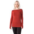 thumbnail image 1 of Thumbhole Boat Neck Top, 1 of 3