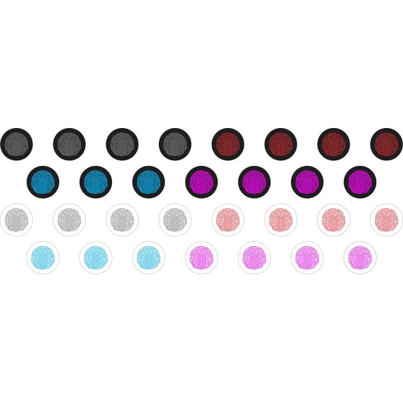 Thumbprint Home Key Button Dots