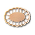 thumbnail image 1 of Thumbprint Oval Cookie Cutter (3.5")- Fast Shipping - Sharp Edges - Exceptional Quality, 1 of 5