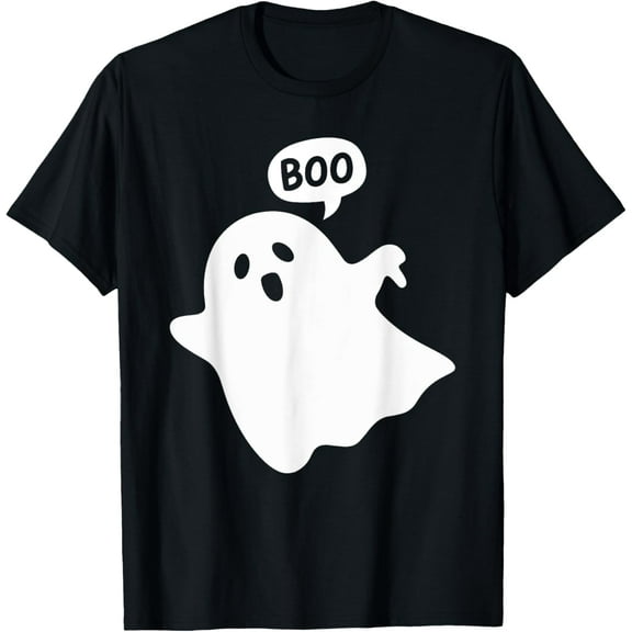 Thumbs Down Ghost Screaming Boo Disapproval Ghost halloween T-Shirt