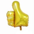 thumbnail image 1 of Thumbs Up Shape Balloon - Large Mylar Good Vibes Balloon, 1 of 1
