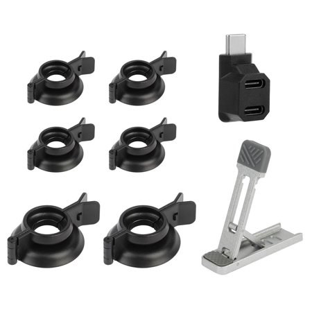 Thumbsticks Rocker Protection Kit + Back Holder for Steam Deck/for Switch/for OLED/for Switch lite