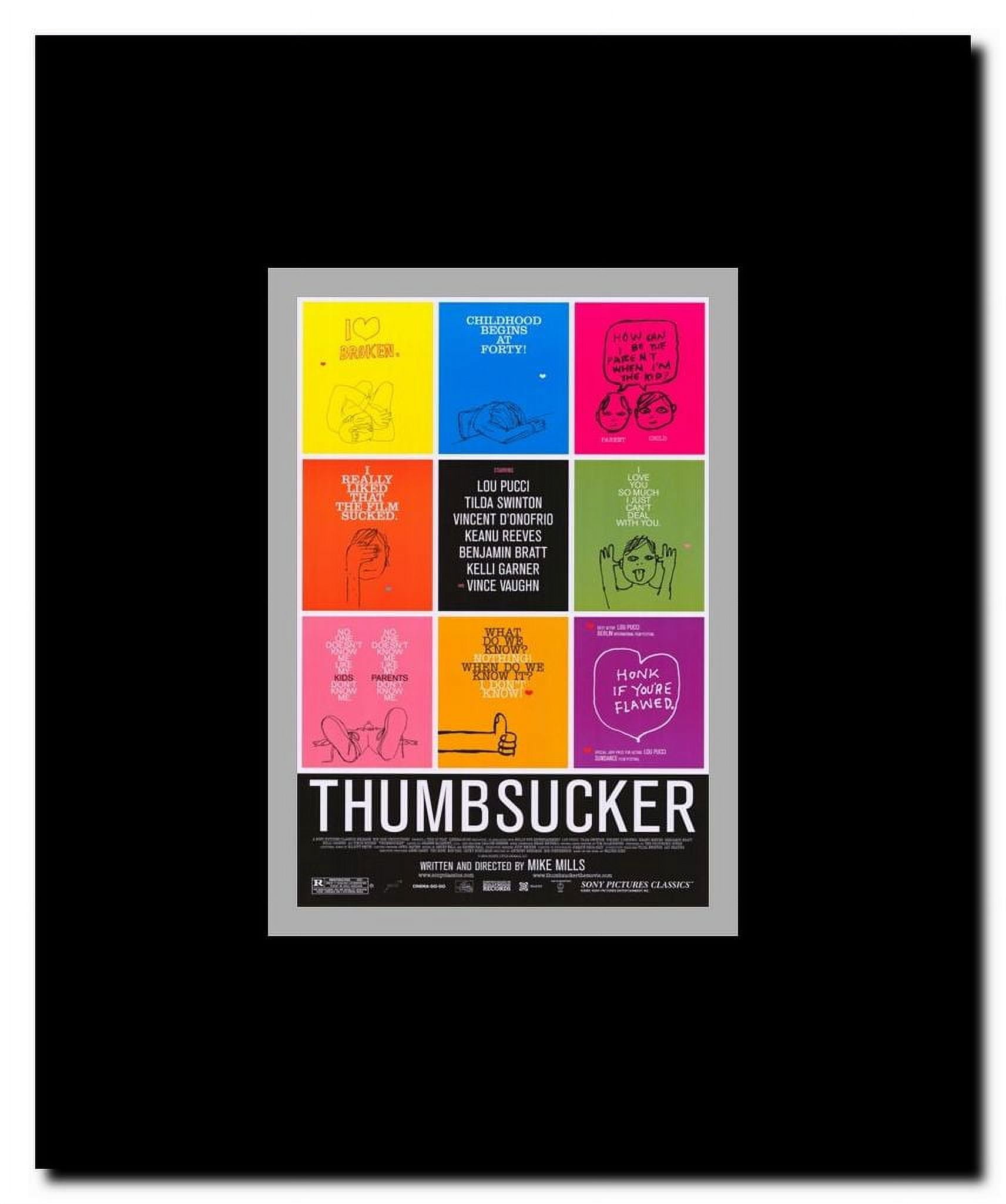 Thumbsucker Framed Movie Poster